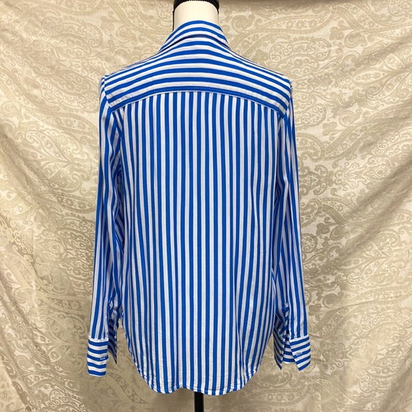 Blue and white stripe button down from H&M - Picture 2 of 2